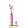 Trophies - #Modern Dance Pink C Style Trophy